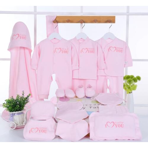 Emotion Moms Newborn Baby Clothing Set Brand Baby Boy/Girl Clothes Set 100% Cotton New Born Baby Clothes Underwear 22PCS/set