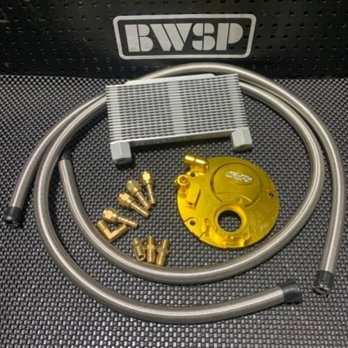 Oil cooling system BWS125 CYGNUS125 ZUMA125 GTR125 5ML 5TY radiator oil cooller racing tuning parts for bws 125 cygnus zuma gtr