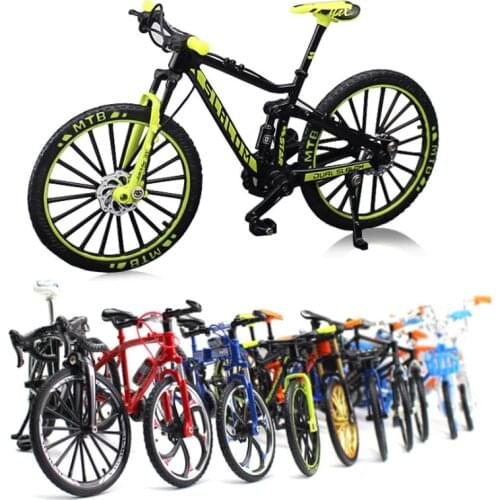 Mini Creative Alloy Simulation Bicycle Model Ornaments Mini Bicycle Toy Model Gift Toys For Children
