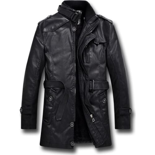 MRMT 2021 Mens Jacket Long Jackets Midi Long Collar Overdress For Male Outer clothing Garb