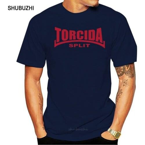 Torcida Split T Shirt Hajduk Ultras Croatia Hrvatska men cotton tshirt summer brand teeshirt euro size