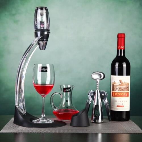 Zq Acrylic Decanters Kit Wine Container Wine Set Speedy Wine Decanter