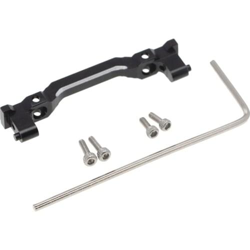 Front Bumper Mount Crossmember Crash Barrier Frame Fixed Seat for 1/24 Axial SCX24 90081 RC Car parts