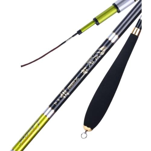 2.7M 3.6M 3.9M 4.5M 4.8M 5.4M 6.3M Taiwan Fishing Rod Carbon Fiber Telescopic Wedkarstwo Olta Hand Pole Fishing Sticks De Pesca