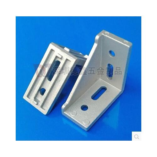 3060 Aluminum Profile Corner Fitting Angle 30*60 Decorative Brackets Aluminum Profile Accessories L Connector