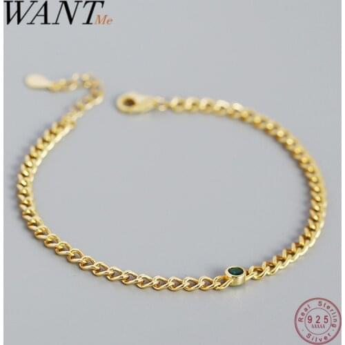 WANTME Golden Bracelets