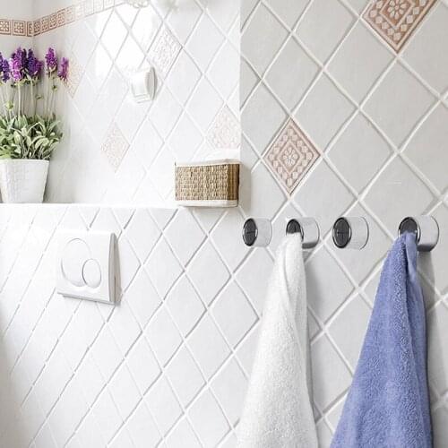 3pcs Durable Towel Holder Grip Hook Kitchen Cloth Clip Self Adhesive New Hot Lightweight Home Decor