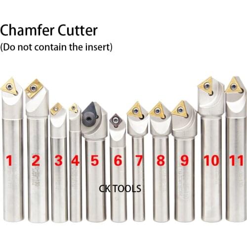 45 Degrees/60 Degrees/90 Degrees/120 Degrees SSP SSK SSY SSH TP45 TCMT 12mm 16mm 20mm CNC Chamfering Turning Tools