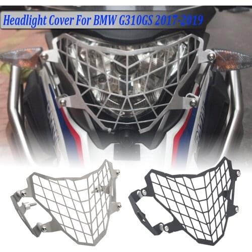 Motorcycle accessories Grille Headlight Front Headlight Guard Cover Lens Protector For BMW G310GS G310 GS Parts 2017 2018 2019