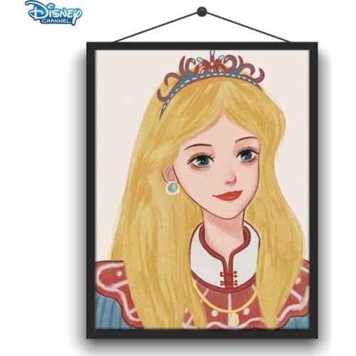Disney 5D DIY Diamond Painting Princess Painting Modern Style Full of Diamond Embroidery Set Exquisite Crafts Home Decoration