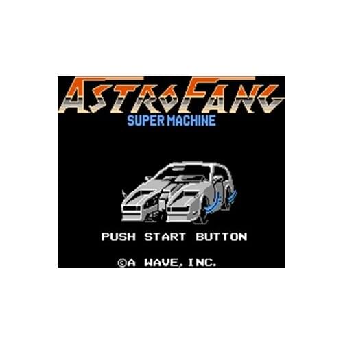 Astro Fang - Super Machine Region Free 8 Bit Game Card For 72 Pin Video Game Player