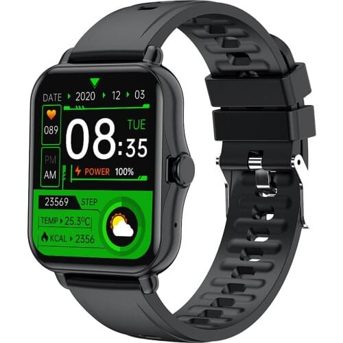 Q8 Fitness Heart Rate Monitor Smart Watch 1.68inch Large Screen Dial Sleep Monitoring Bluetooth-compatible SmartWatch Men Women