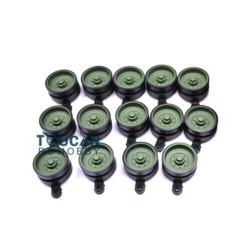 Heng Long 1/16 German Leopard2A6 RC Tank 3889 Plastic Road Wheels TH00428-SMT4