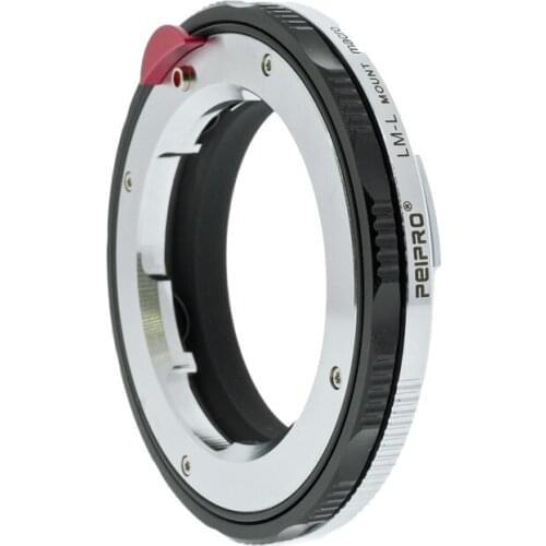 PEIPRO LM-L Marco Camera Lens Adapter Ring For Leica M Mount To Lumix S1R S1 SL