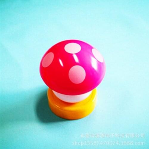 Led craft colorful night mushroom touch senor night lighting/led Fashion small mushroom pat lighting