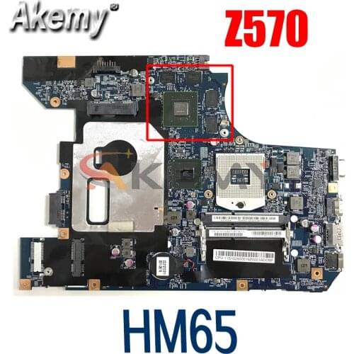 Laptop motherboard For LENOVO Z570 Mainboard 11013766 10290-1 HM65 N12P-GS-A1 2G
