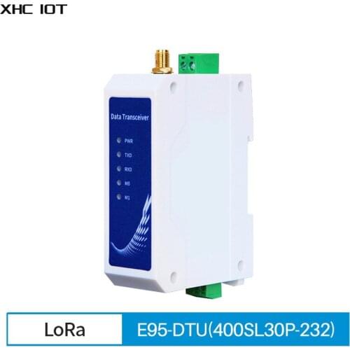 SX1268 LoRa RS232 Plus Version Modbus Modem 433Mhz 30dBm 10km Long Range E95-DTU(400SL30P-232) Anti-interference Wireless Radion