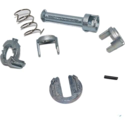 7pcs/Set Metal Door Lock Cylinder Barrel Repair Kit For BMW E46 3 Series M3 Front Right/Left