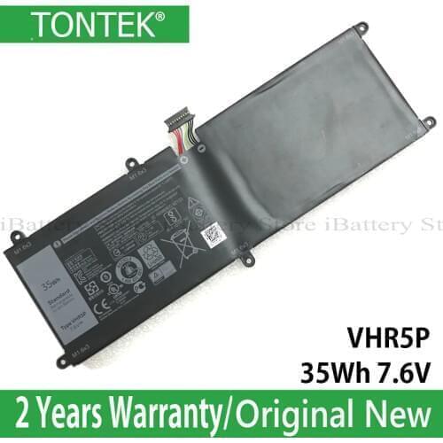 Genuine VHR5P Battery For Dell Latitude 11 5175 Tablet Series XRHWG 0XRHWG RHF3V 7.6V 35Wh