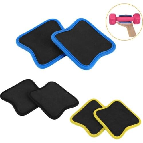 Anti-Skid Weight Lifting Training Gloves Fitness Sports Dumbbell Grips Pads Gym Strength Exercises Hand Palm Cushion Protector