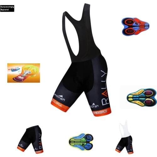 6XL New 2019 Pro Team Orange Cycling Jersey MTB Ropa Ciclismo Mens Summer Bicycling Maillot Bike Sportswear 20D GEL Pad