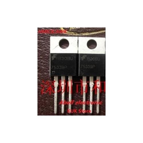 Real Original 100% NEW 75339P HUF75339P3 HUF75339P HUF75339 TO-220 50PCS/LOT