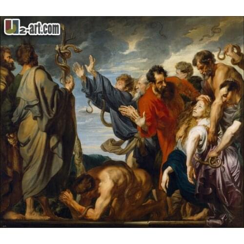 Canvas Prints (Anthony Van Dyck) Decorated picture gift canvas wall art oil painting printed on canvas for room 13-Zjyh-(65)