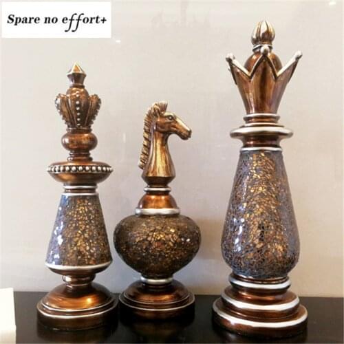 Modern Abstract Statue Desktop Resin statues Crafts Sculpture Decoration Animal Figurine home decoration accessories