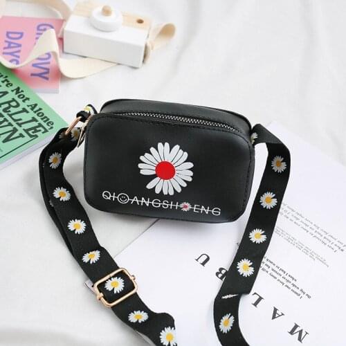 Fashion Women Messenger Bags Flower Printing Crossbody Bags For Women Shoulder Bag 2021New Design Girl Shoulder Bag Flap Handbag
