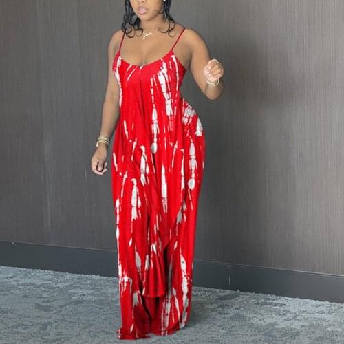 Tie Dye Women Spaghetti Strap Midi Dresses for Women Beach Sexy Night Party Clubwear Sleeveless Bodycon Pencil Dress