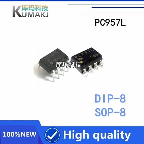 10PCS 100%Original New PC957L DIP8 SOP8 Optical coupling isolation of the clutch