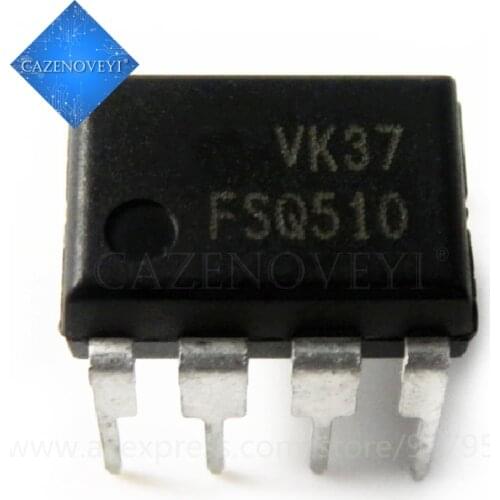10pcs/lot FSQ510 DIP-7 In Stock
