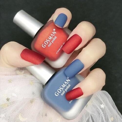 12ml Fashion Metallic Nail Polish Matte Effect Chrome Harmless Long-Lasting Nail Art Polish Varnish DIY Nail Decoration Tool