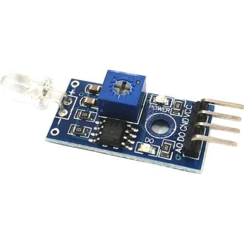 4 - pin photodiode module light brightness detection photoelectric switch intelligent car board
