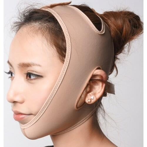 Face V Shaper Facial Slimming Bandage Relaxation Lift Up Belt Shape Lift Reduce Double Chin Face Mask Face Thining Band Massage