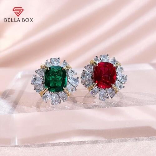 Кольца с полудрагоценными камнями BELLA BOX China At AliExpress