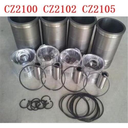 Free Fast Shipping Changchai Diesel Engine Piston Pin Ring set cz2100 cz2102 cz2105 Changchai Water Cooled