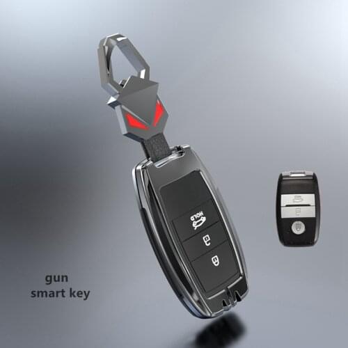 Car Zinc Alloy Key Case Holder For KIA KX5 KX-CROSS Forte K2 RIO K3 K5 Sportage Opatima Carens Cerato Sid Soul Seed Accessories