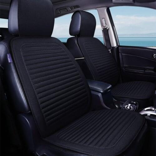 1PCS Car Seat Cushion Linen Breathable Car Seat Cover Pad Fit Most auto,Truck,Inside Covers for cars Protect front seat