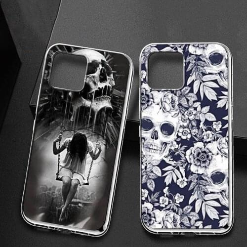 Human Anatomy Organ Skeleton Phone Case for iPhone 11 12 pro XS MAX Mini 8 7 6 6S Plus X 5S SE 2020 XR