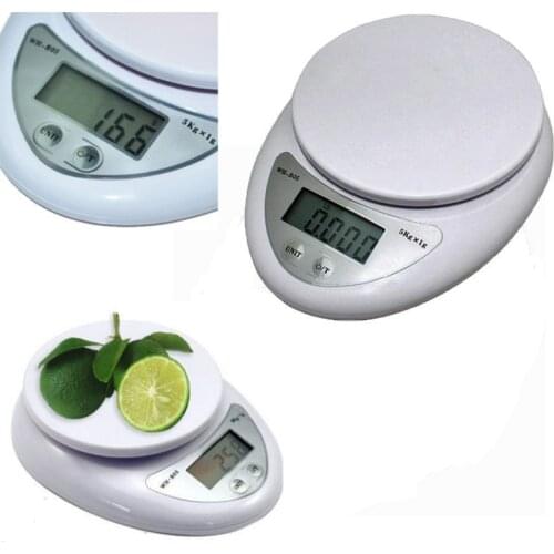 5000g/1g Digital Scale Kitchen Food Diet Postal Scale Electronic Weight Scales Balance Weighting Tool