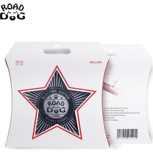 Road Dog Electric Guitar Strings Nickel Wound Hexagonal Steel Strings Set KE10