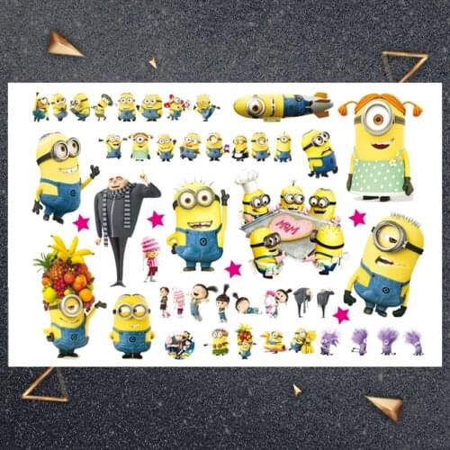 Hasbro Doll party Children Cartoon Temporary Tattoo Sticker For Boys Cartoon Toys Waterproof Party Kids Gift