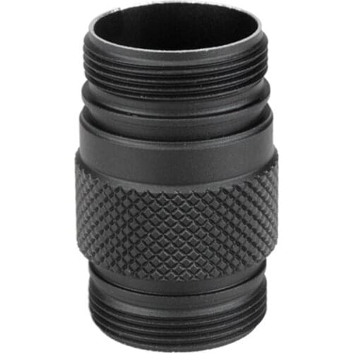 Jiguoor BLF A6 S1 Flashlight 18350 Body Extension Tube 18350 battery extend tube LED Flashlight accessory