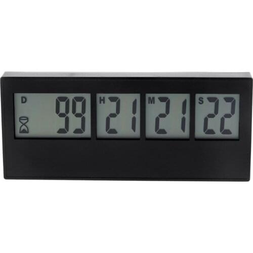 L21C 999 Days Countdown Clock LCD Digital Screen Kitchen Timer Event Reminder For Wedding Retirement Lab Cooking Kitchen