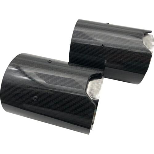 Real Carbon Fiber Exhaust tip For M Performance exhaust pipe M2 F87 M3 F80 M4 F82 F83 M5 F10 M6 F12 F13 X5M X6M