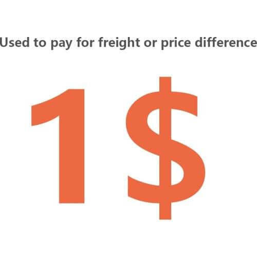 ONE DOLLAR Used to pay for freight or price difference