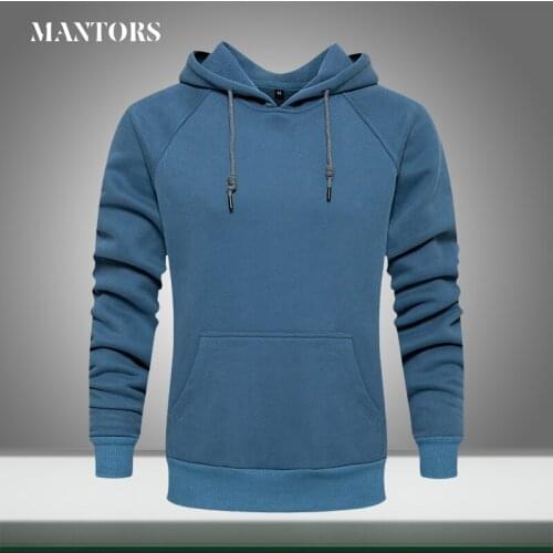 Autumn Men Casual Hoodies Harajuku Fleece Warm Hooded Sweatshirts Solid Color Mens Hip Hop Street Loose Hoody Pullover Clothing