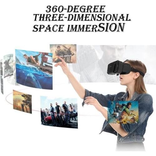 Adjustable G10 Lightweight Portable 3D VR Virtual Reality Glasses Box Stereo Headset Helmet for IOS Android Phone VR Glasses