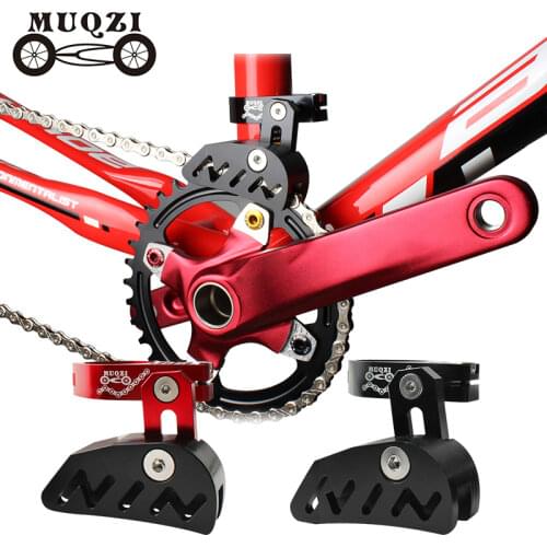 MUQZI Bicycle Chain guide Single crankset 28.6 31.8 34.9 Clamp Mount Direct type Adjustable For MTB Fixed Mountain Gravel 1X